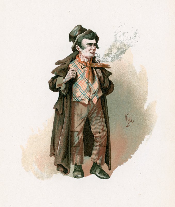 The Artful Dodger, illustrasjon fra 