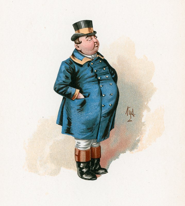 The Fat Boy, illustrasjon fra 