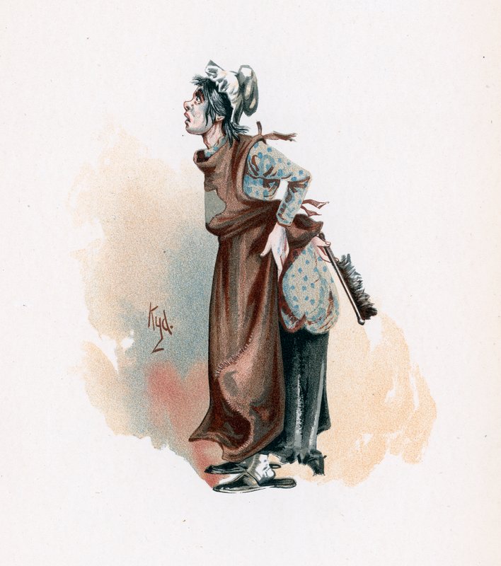 The Little Marchioness, illustrasjon fra 