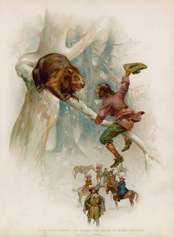 Illustrasjon for Robinson Crusoe av Joseph Finnemore