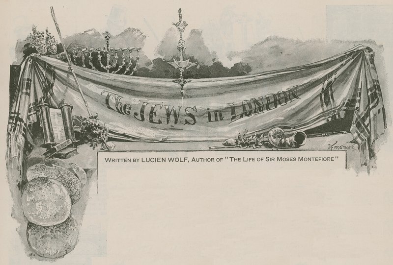 The Jews of London av Lucien Wolf av Joseph Finnemore