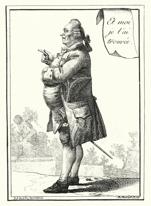 Og jeg har funnet det (gravering) av Joseph Franz von (after) Goez