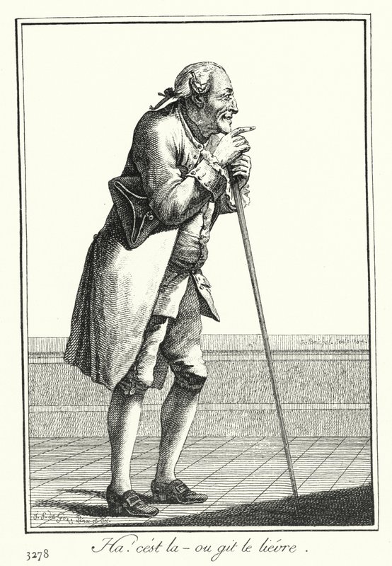 Ha! Der er det (gravering) av Joseph Franz von (after) Goez