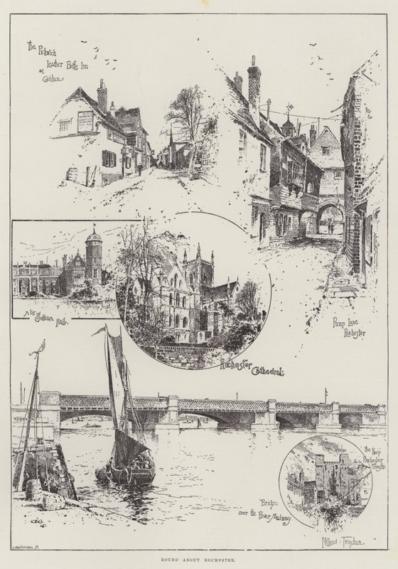 Rundt om Rochester av Joseph Holland Tringham