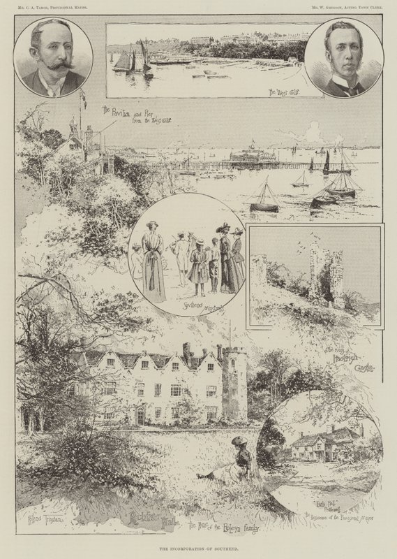 Innlemmelsen av Southend av Joseph Holland Tringham