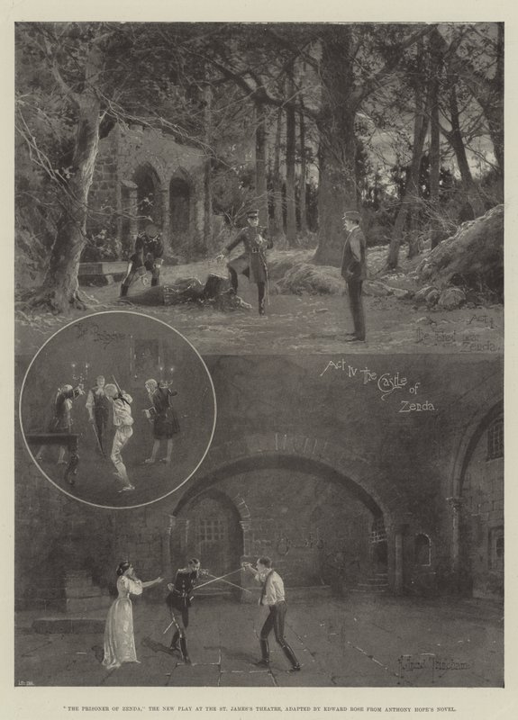 The Prisoner of Zenda, det nye skuespillet på St James
