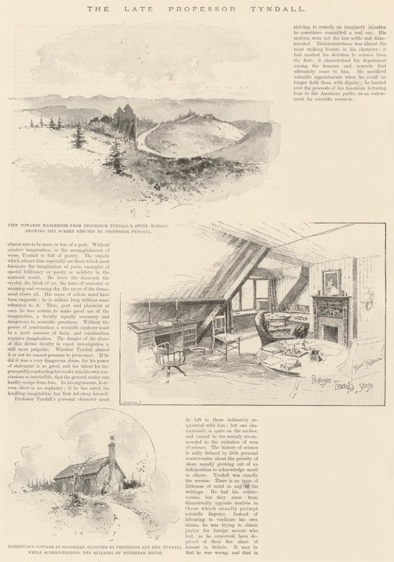 Avdøde professor Tyndall av Joseph Holland Tringham