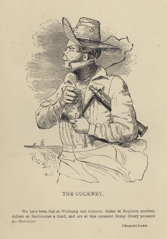 Kenny Meadows: The Cockney (gravering) av Joseph Kenny (after) Meadows