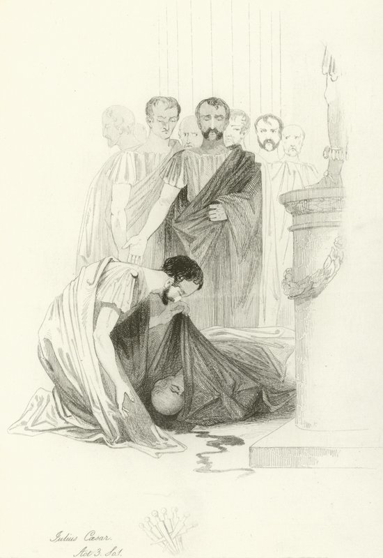 Julius Cæsar av Joseph Kenny Meadows