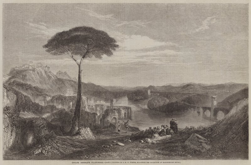 Childe Harolds pilegrimsreise av Joseph Mallord William Turner