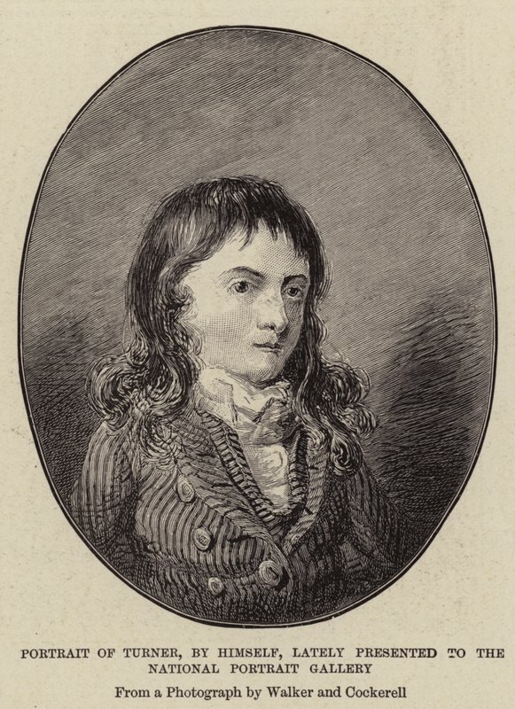 Portrett av Turner, av seg selv, nylig presentert for National Portrait Gallery av Joseph Mallord William Turner