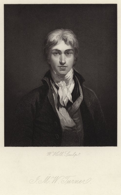 Selvportrett av J M W Turner av Joseph Mallord William Turner