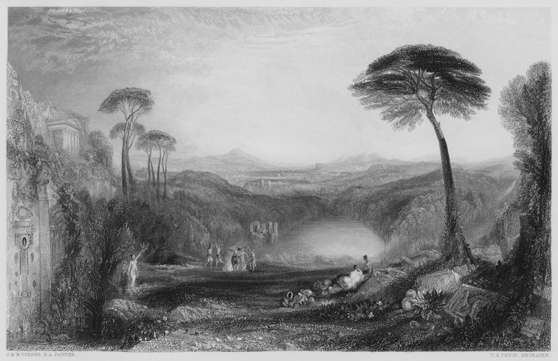 The Golden Bough, fra bildet i Vernon Gallery av after Joseph Mallord William Turner