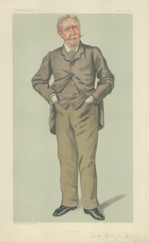 Kaptein Henry Montague Hozier av Joseph Middleton Jopling