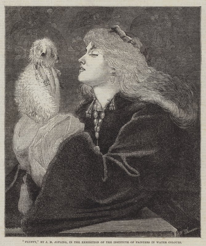 Fluffy av Joseph Middleton Jopling