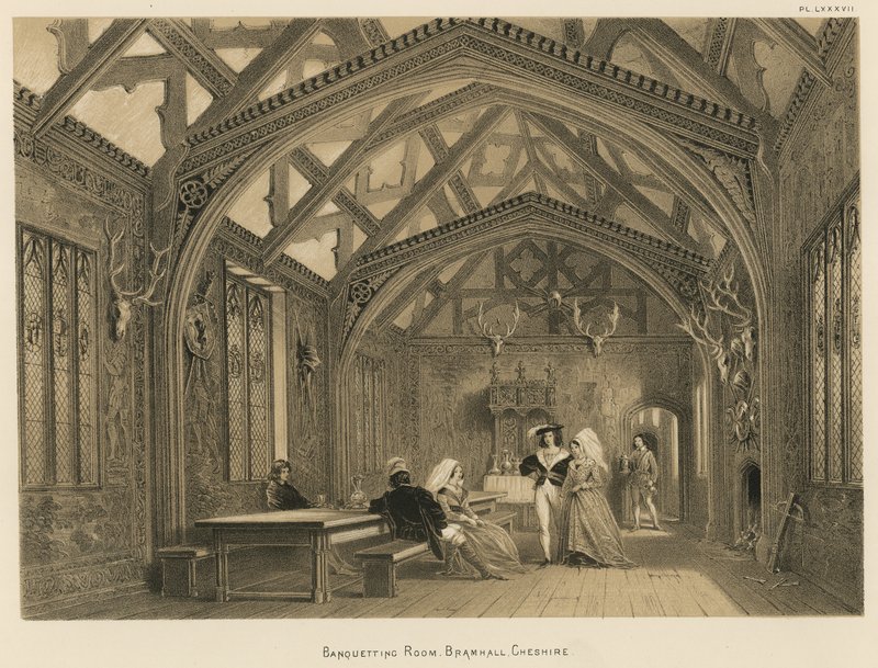 Bankettrom, Bramhall, Cheshire av Joseph Nash