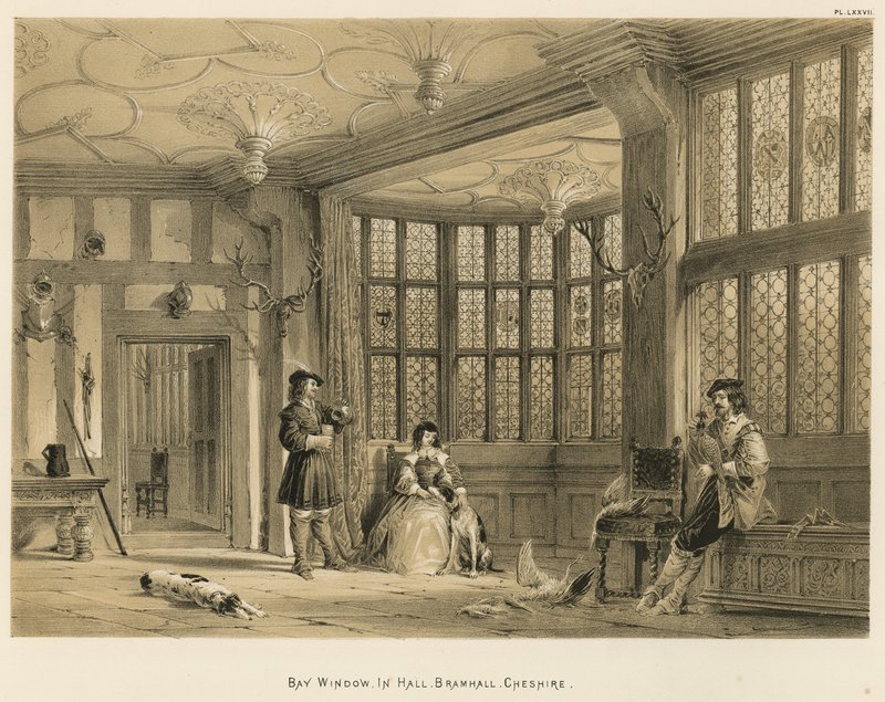 Karnappvindu, In Hall, Bramhall, Cheshire av Joseph Nash