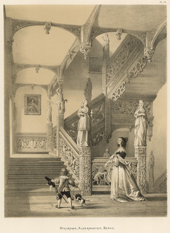Trapp, Aldermaston, Berks av Joseph Nash