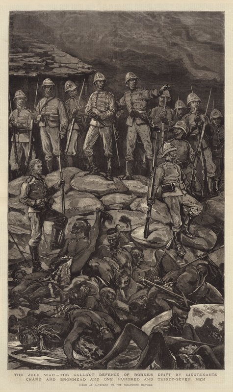 Zulu-krigen, det galante forsvaret av Rorke