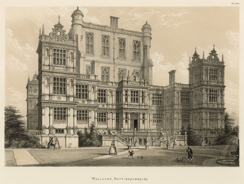 Wollaton, Nottinghamshire av Joseph Nash
