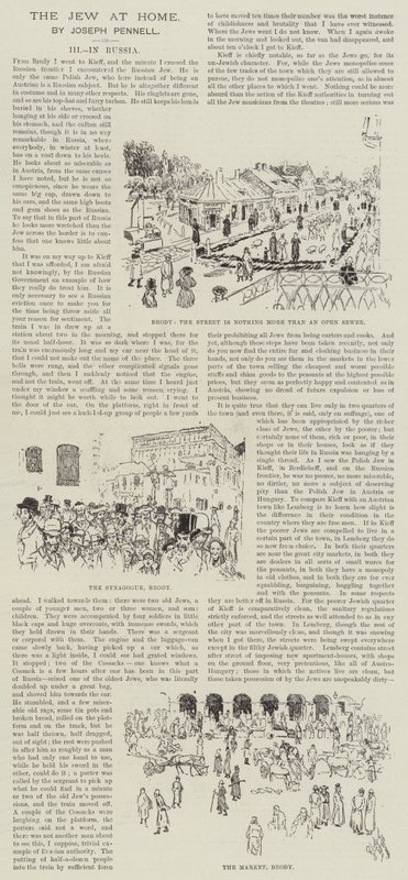 The Jew at Home, av Joseph Pennell av Joseph Pennell
