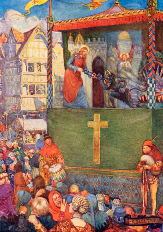 Middelaldersk mysteriespill av Joseph Ratcliffe Skelton