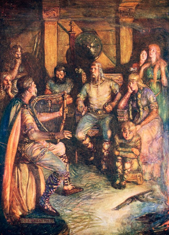 Minstrel-sang av de berømte heltene av Joseph Ratcliffe Skelton