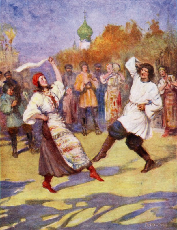 Russisk bondedans av Joseph Ratcliffe Skelton