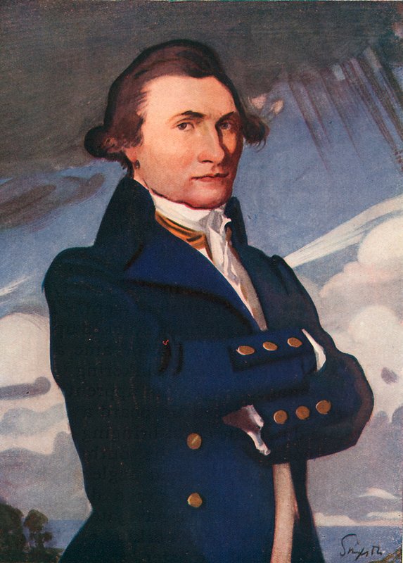Kaptein James Cook av Joseph Simpson
