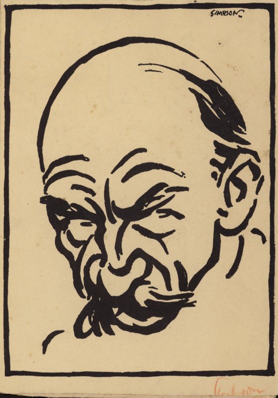 Thomas Hardy av Joseph Simpson