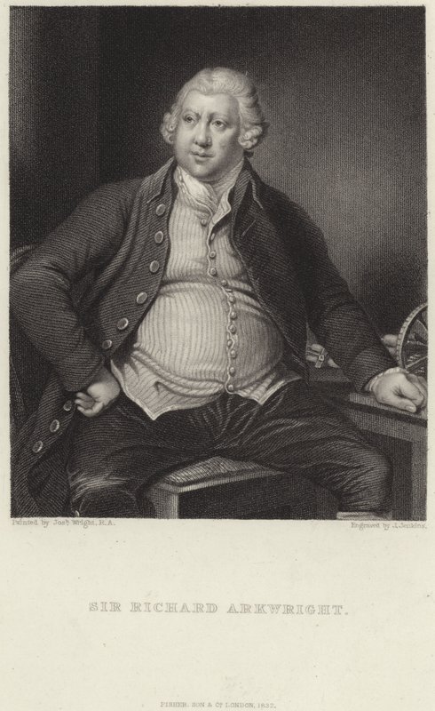 Richard Arkwright av Joseph Wright
