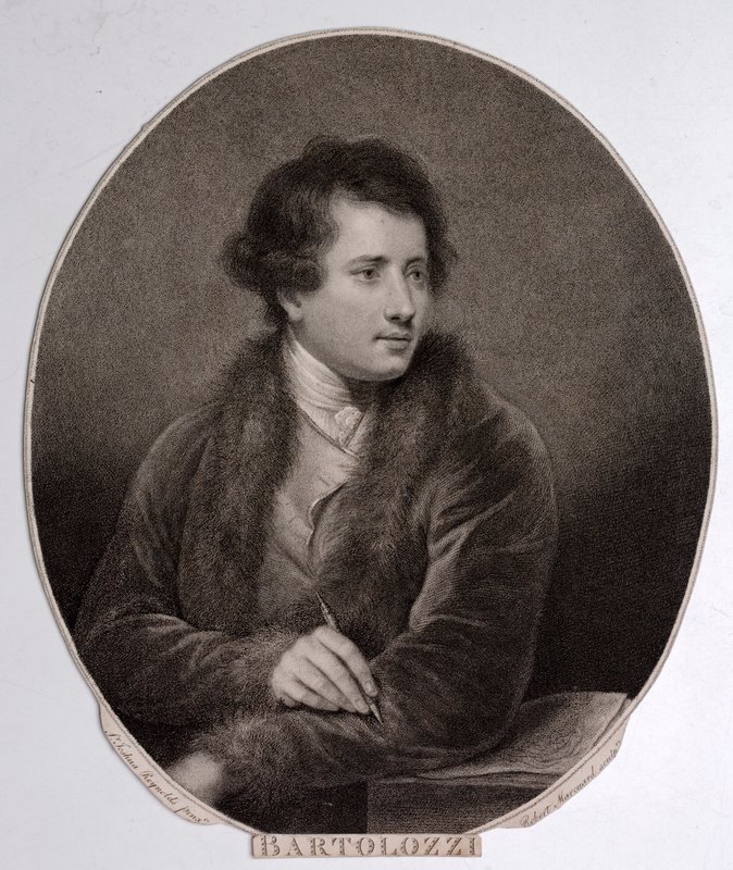 Francesco Bartolozzi , italiensk gravør (gravering) av Joshua (after) Reynolds