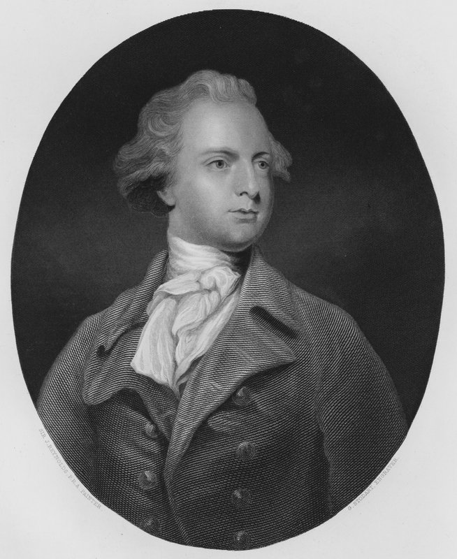 Sir Abraham Hume, Baronet, fra bildet i Vernon Gallery (gravering) av Joshua (after) Reynolds