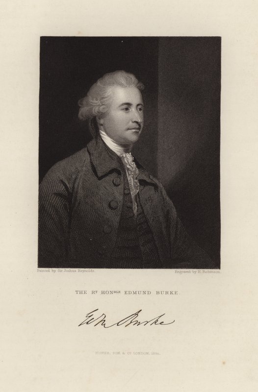 Edmund Burke av Joshua Reynolds