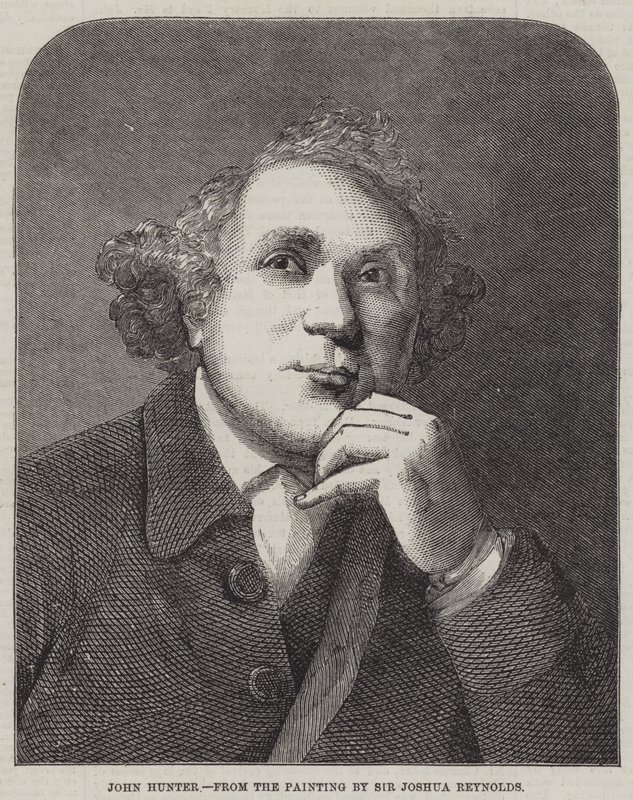 John Hunter av Joshua Reynolds