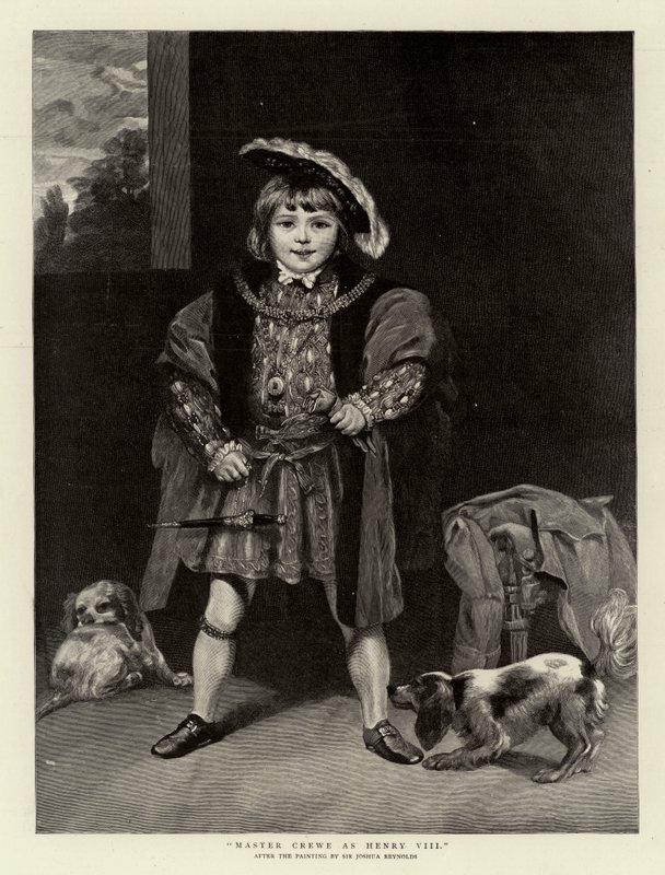 Master Crewe som Henry VIII av Joshua Reynolds