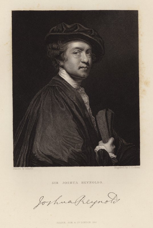 Sir Joshua Reynolds av Joshua Reynolds
