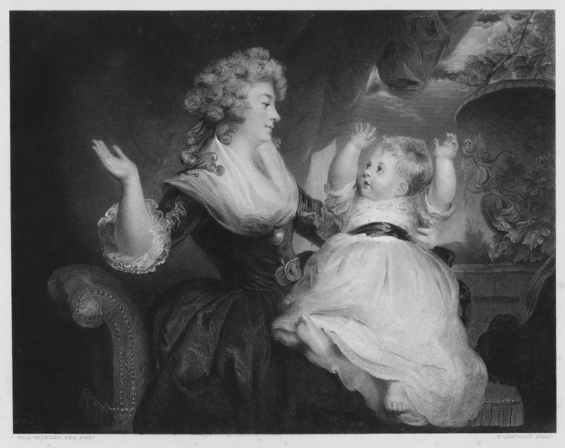 Hertuginnen av Devonshire, 1784 av Joshua Reynolds