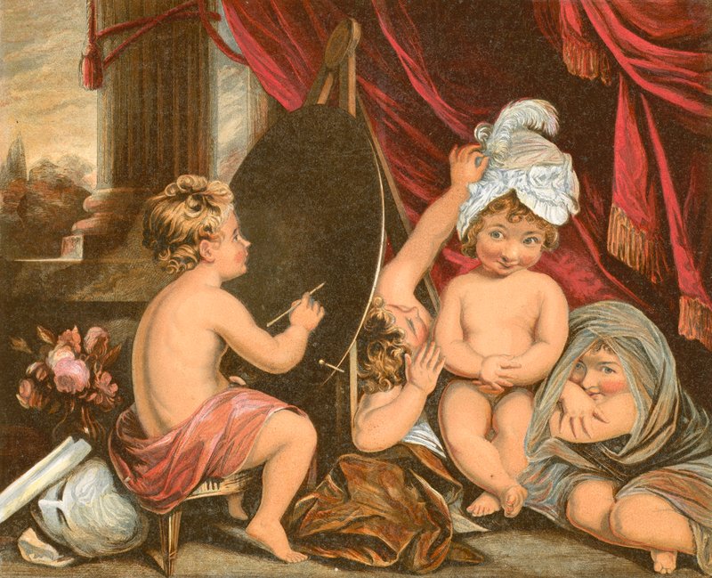 Spedbarnsakademiet av Joshua Reynolds