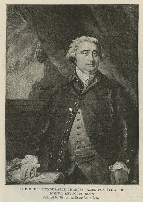 Høyre ærede Charles James Fox av Joshua Reynolds