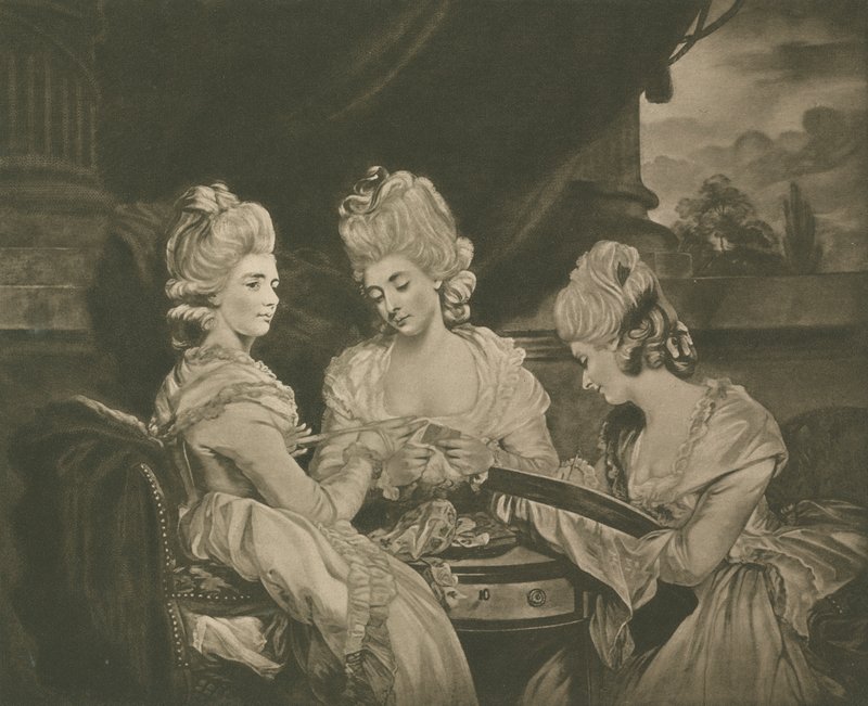 Damene Waldegrave av Joshua after Reynolds