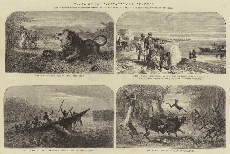 Notater om Dr Livingstones reiser av Josiah Wood Whymper