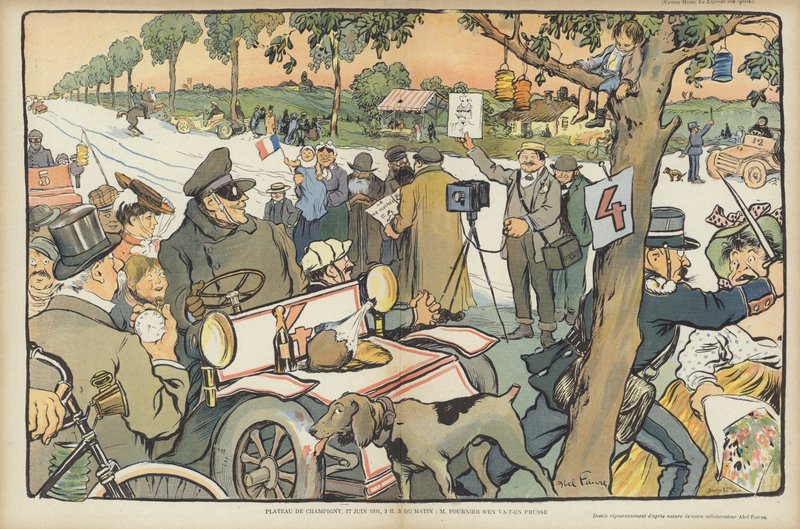 Illustrasjon for Le Rire av Jules Abel Faivre