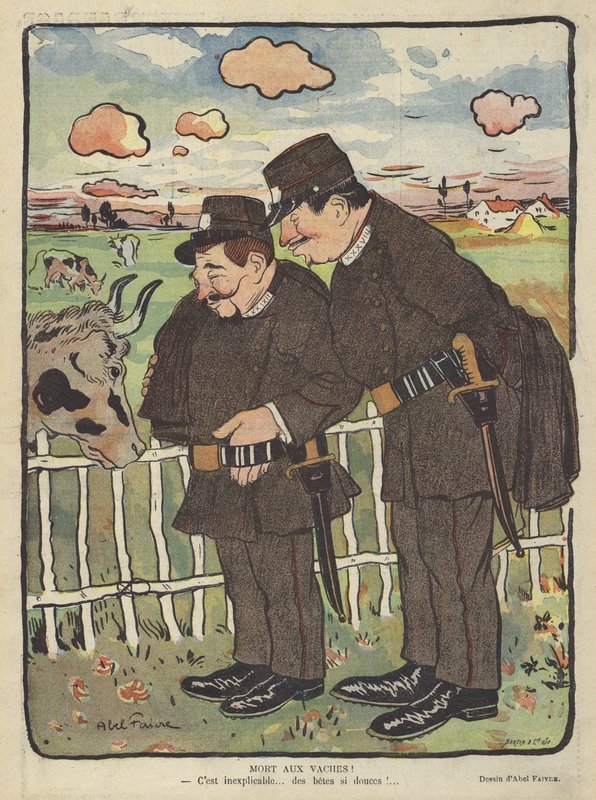 Illustrasjon for Le Rire av Jules Abel Faivre