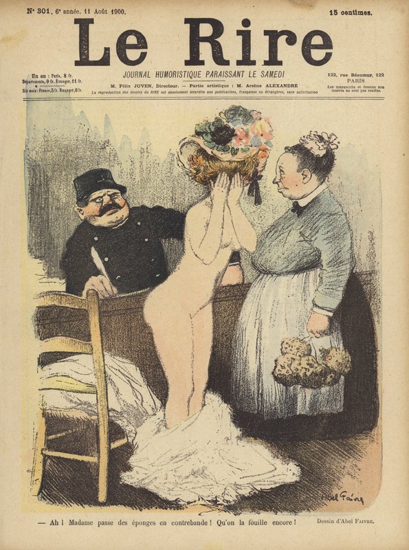 Illustrasjon for Le Rire av Jules Abel Faivre