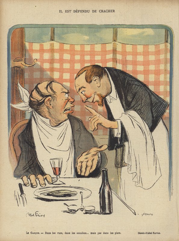 Illustrasjon for Le Rire av Jules Abel Faivre