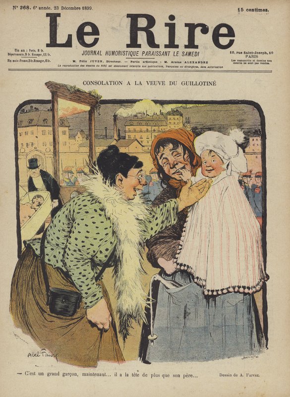 Illustrasjon for Le Rire av Jules Abel Faivre