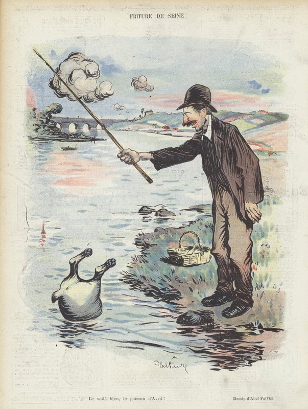 Illustrasjon for Le Rire av Jules Abel Faivre