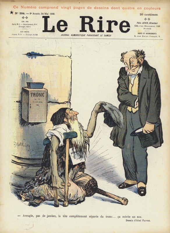 Illustrasjon for Le Rire av Jules Abel Faivre