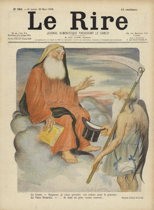 Illustrasjon for Le Rire av Jules Abel Faivre